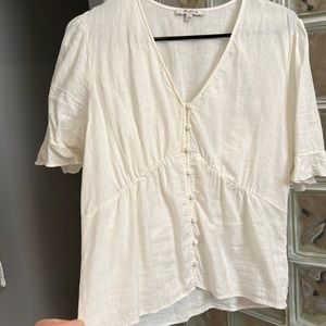 White Madewell blouse